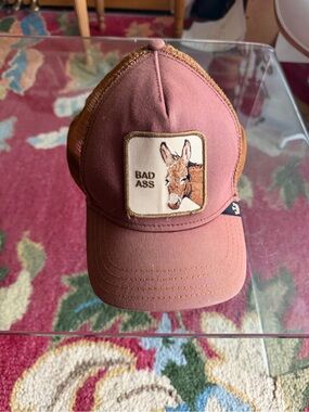 Goorin Bros Rust Brown 'Bad Ass' Trucker Hat